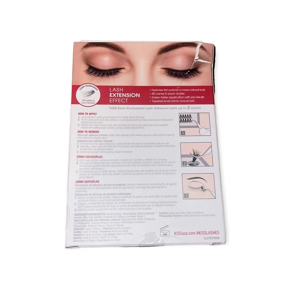 KISS Lash Couture 3D Lash Extension Kit NWT